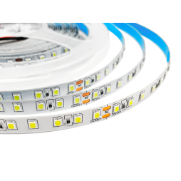 Світлодіодна стрічка 2835-120led-8mm-24V 9,6W/m 22lm/led IP20 білий, 2 роки гарантії LEDUA