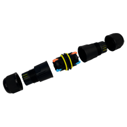 Герметичний кабельний з'єднувач М20 IP68 (3 контакти, діам. кабелю: 9-12 мм) LMA2757 Лємансо