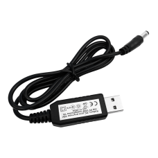 Кабель DC для роутера 12V від 5V USB павербанка 1A довж. 1м