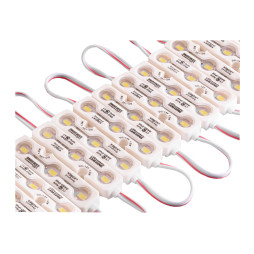 Світлодіодні модулі 5730-3smd 12V IP68 Samsung з лінзою білий LEDUA