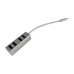 Type-C HUB на 4 порти USB 2.0/3.0, активний