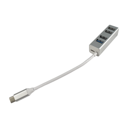 Type-C HUB на 4 порти USB 2.0/3.0, активний