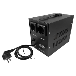 Стабілізатор напруги релейний однофазний 2000VA 1600Вт 170-270В чорний LM40303 гарантія 2 роки Лємансо