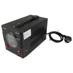 Стабілізатор напруги релейний однофазний 1000VA 800Вт 170-270В чорний LM40300 гарантія 2 роки Лємансо