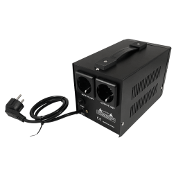 Стабілізатор напруги релейний однофазний 1000VA 800Вт 170-270В чорний LM40300 гарантія 2 роки Лємансо