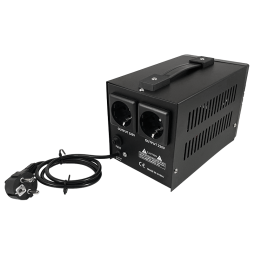 Стабілізатор напруги релейний однофазний 500VA 400Вт 170-270В чорний LM40301 гарантія 2 роки Лємансо