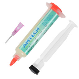 Флюс-гель для паяння Amtech NC-559 ASM-UV TPF lot#063-219 шприц з ручкою