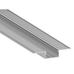 Алюмінієвий профіль для світлодіодної стрічки для гіпсокартона АЛ-64 3 метра під штукатурку LEDUA