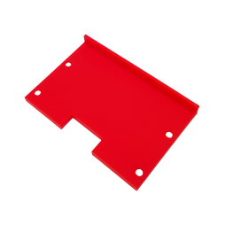 Заглушка LEDUA для светодиодного профиля АЛ-23 Красный