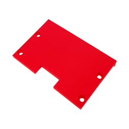 Заглушка LEDUA для светодиодного профиля АЛ-23 Красный