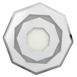 LED панель 3 колірна Lemanso 3+3W 350Lm 6500K 175-265V / LM1021 коло біл(6500K)/біл(4500K)/рож