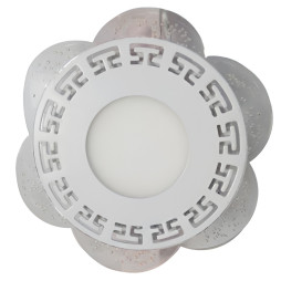LED панель Lemanso "Афіни" 3+3W з синьою підсвіткою 350Lm 4500K 175-265V / LM1018 коло