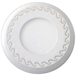 LED панель Lemanso "Завитки" 3+3W з синьою підсвіткою 350Lm 4500K 175-265V / LM534 коло