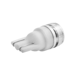 Світлодіодна авто лампа T10-2835-3smd з лінзою білий 12V LEDUA