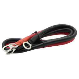 Кабель для соединения аккумуляторных батарей 10mm² длина 500mm Lemanso LM40250