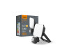 LED прожектор VIDEX F3 20W 5000K с датчиком движения 220V Black (VLE-F3-0205B-S)
