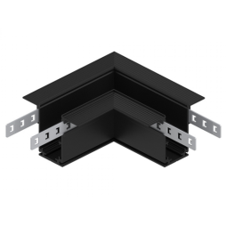 Угловой соединитель для низковольтного встраиваемого шинопровода САВМ1002 черный LD2006 Ardero