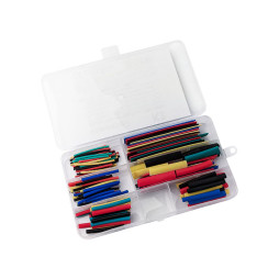 Набор термо-трубок в коробке 40/80мм 164шт коэф. усадки 2:1/LMA2800 Лемансо