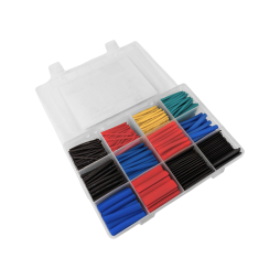 Набор термо-трубок в коробке 45мм 560шт коэф. усадки 2:1/LMA2796 Лемансо