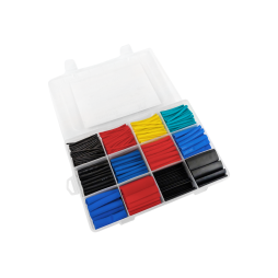 Набор термо-трубок в коробке 45мм 750шт коэф. усадки 2:1/LMA2798 Лемансо