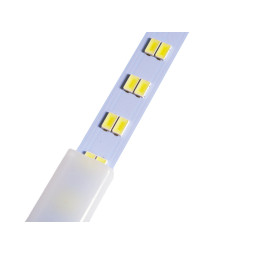 Світлодіодна лінійка 5730-144led IP44 15W 6500K 220V 1000мм D18 LEDUA деякі діоди по різному світять