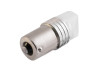 Світлодіодна авто лампа T25-5630-3SMD плоска 1156 білий 12V LEDUA