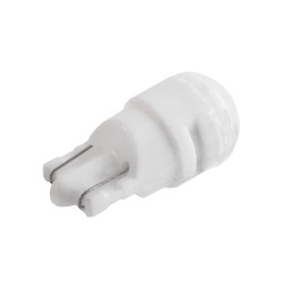 Светодиодная автолампа с прозрачной линзой T10 W5W керамика 12В SMD2835-3led белый