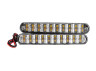 Денні ходові вогні 5050-20smd білий 3030-10smd жовтий з поворотом 12V LEDUA