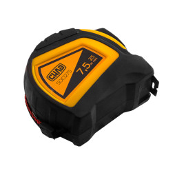 Рулетка обрезиненная с автостопом СИЛА 500275 двойной зацеп 7.5 м х 25 мм