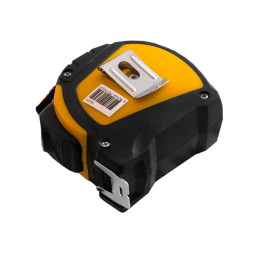 Рулетка обрезиненная с автостопом СИЛА 500275 двойной зацеп 7.5 м х 25 мм