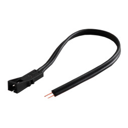 Конектор C2542 мама чорний з проводом 150мм, 2*(0,1-0,35) LEDUA