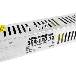 Блок питания OEM STR-120 12В 120Вт 10A узкий