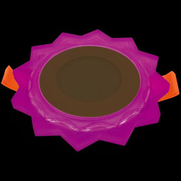 LED панель Lemanso "Сонечко" 3+3W з рожевою підсвіткою 350Lm 4500K 175-265V / LM907 коло