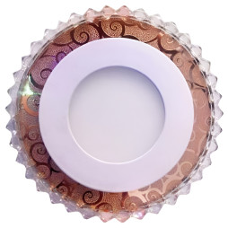 LED панель Lemanso 3+3W з RGB підсвіткою 350Lm 4500K 175-265V / LM1013 коло+ пульт