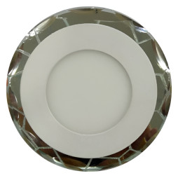 LED панель Lemanso 3+3W з RGB підсвіткою 350Lm 4500K 175-265V / LM1014 коло+ пульт