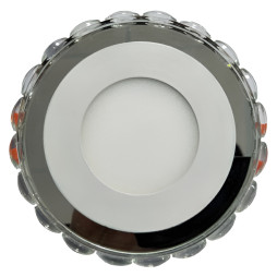 LED панель Lemanso 3+3W з RGB підсвіткою 350Lm 4500K 175-265V / LM1015 коло+ пульт