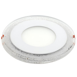 LED панель Lemanso 3+3W з жовтою підсвіткою 350Lm 4500K 175-265V / LM1022 коло