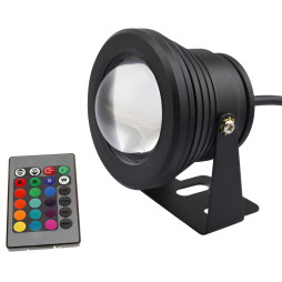 Світильник LED садовий Lemanso 10W RGB 900LM 85-265V IP65 / LM3702 з пультом