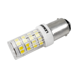 Світлодіодна лампа 3W B15D 280LM 6500K 230V прозора / LM3082 для швейної машинки Лємансо