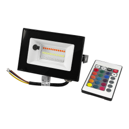 Прожектор светодиодный Lemanso LMP76-20 с пультом управления 20W RGB IP65