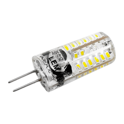 Светодиодная лампа Lemanso LM350 G4 2.5Вт силикон SMD3014 48 LED 200Лм 4500K 12В