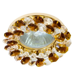 Спот Lemanso CD4141 коричневий-золото / ST141