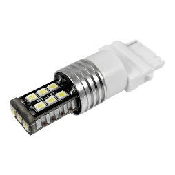Светодиодная автолампа T20 W21/5W с обманкой 12В SMD2835-15led белый