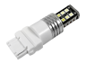 Світлодіодна авто лампа T20-2835-15smd обманка білий 12V LEDUA