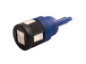 Светодиодная автолампа T10 W5W 12В SMD5630-6led синий