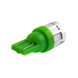 Світлодіодна авто лампа T10-5630-6smd зелений 12V LEDUA
