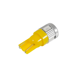 Світлодіодна авто лампа T10-5630-6smd жовтий 12V LEDUA