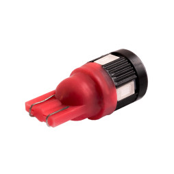 Світлодіодна авто лампа T10-5630-6smd червоний 12V LEDUA