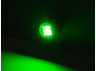 Світлодіодна авто лампа BA9S-7020-3SMD зелений 12V LEDUA