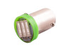 Світлодіодна авто лампа BA9S-7020-3SMD зелений 12V LEDUA